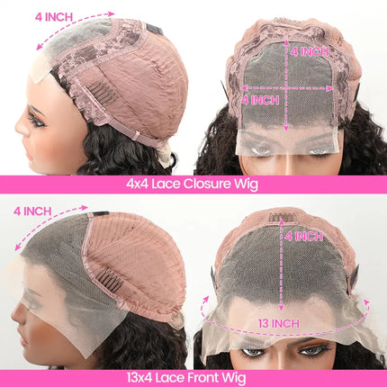 Wig Chocolate Brown Peruvian Body Wave Lace Front Wig Colored Wig Human Hair 4x4 Closure Wig For Women 30 Inch