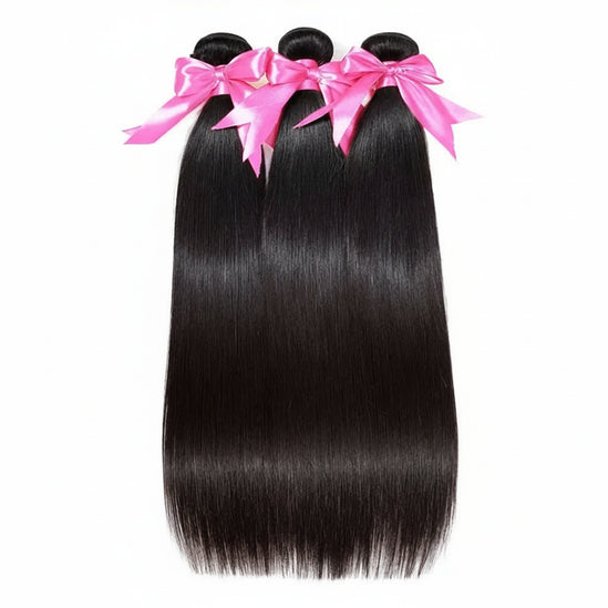 Brazilian Straight Hair Extensions Hair Weave Bundles Nature Color 3 Bundles Thick Straight Human Hair Bundles