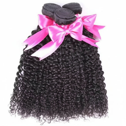 Brazilian Kinky Curly Hair Remy Human Hair Weave Bundles Natural Color Can Order 1/3/4 Bundles Curly Hair Extensions