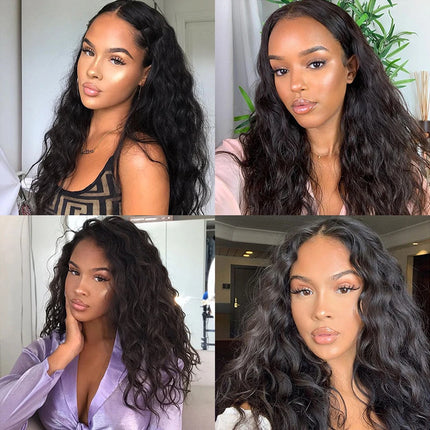 Natural Wave 100% Human Hair Bundle Hair Brazilian Weaving 28 30 Inch Natural Human Hair Remy Loose Water Wave Hair Bundles